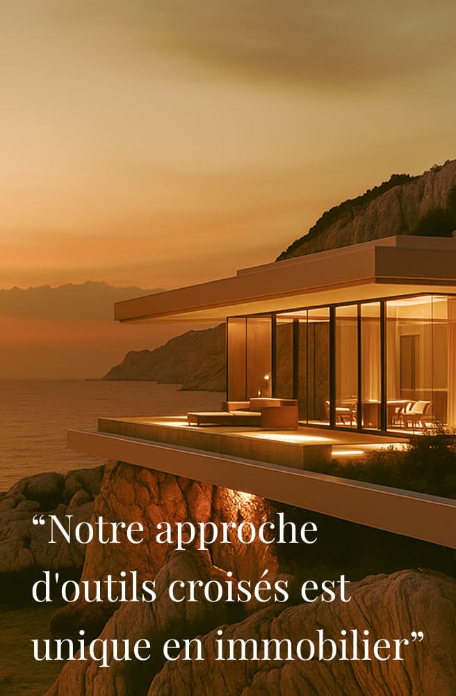 Villa de luxe avec terrasse et vue panoramique — présentation d'un bien d'exception offrant une expérience immersive pour professionnels exigeants